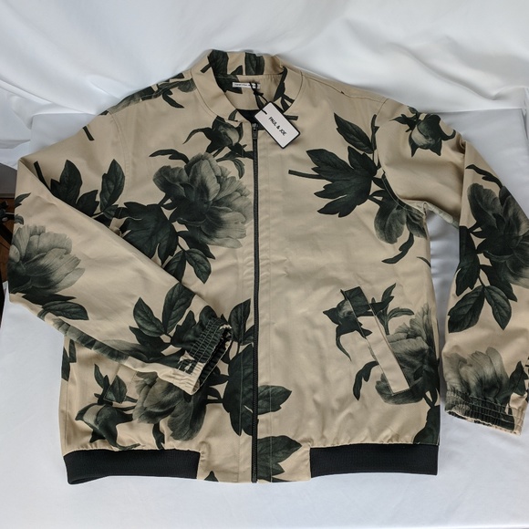 Paul & Joe Other - MENS Paul & Joe Paris Floral Design Zip Jacket XL